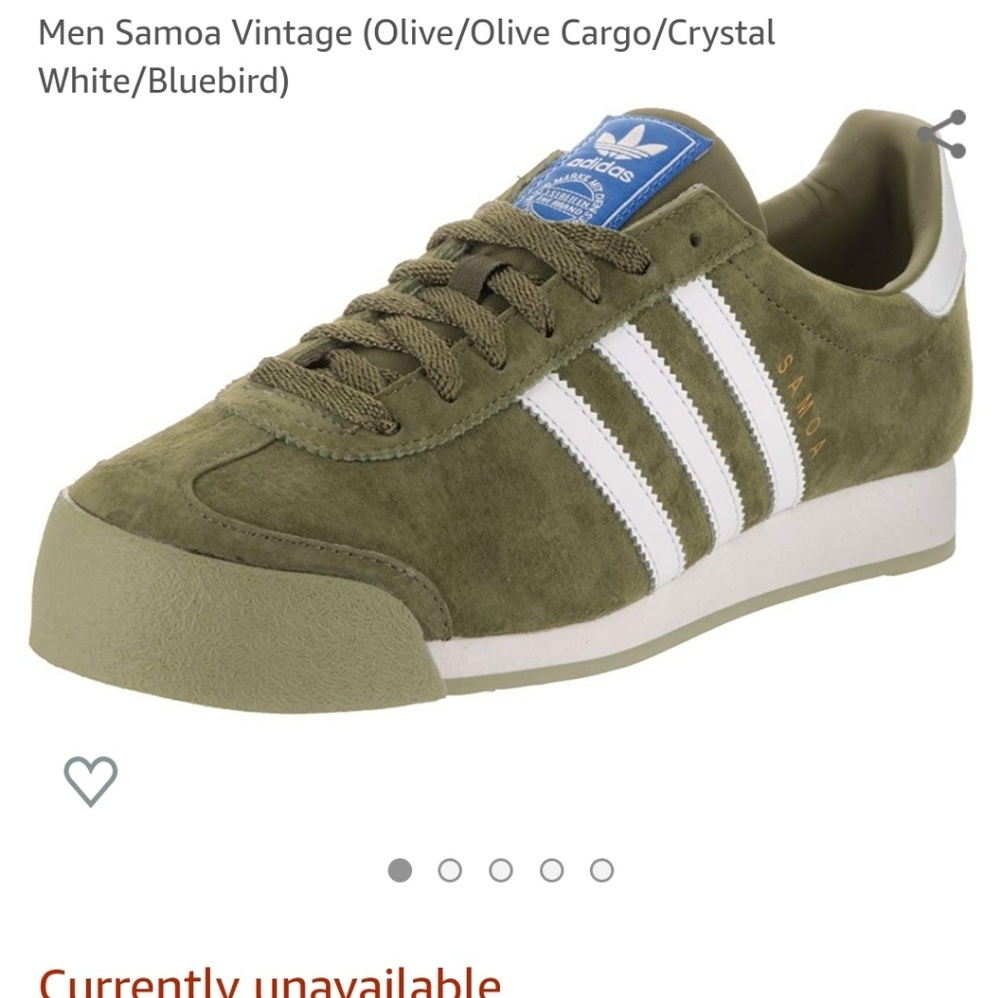 Vintage Olive Green Samoa